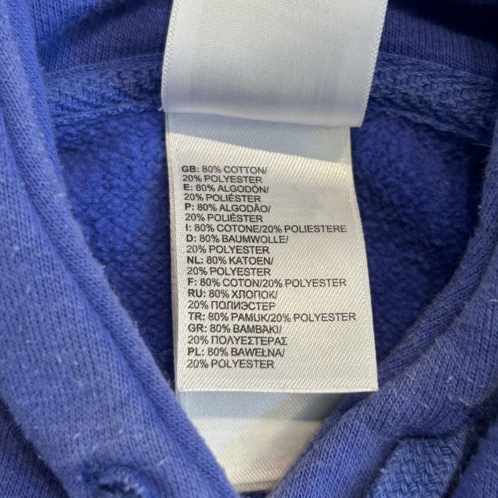 The North Face Medium Pullover Hoodie Sweatshirt Purple Graphic Logo Outdoor - Picture 5 of 10